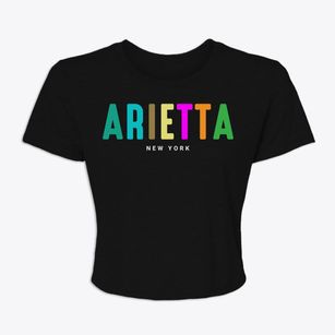 Arietta New York Color Pop Women's Crop Top