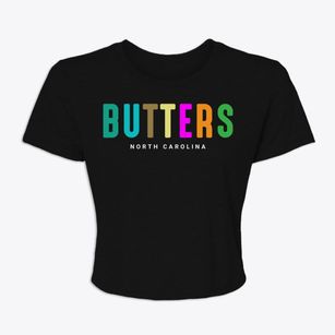 Butters North Carolina Color Pop Women's Crop Top