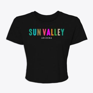 Sun Valley Arizona Color Pop Women's Crop Top