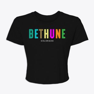Bethune Colorado Color Pop Women's Crop Top