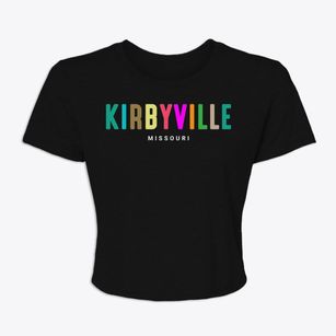 Kirbyville Missouri Color Pop Women's Crop Top