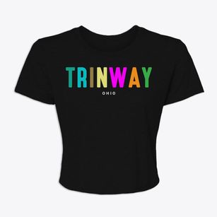 Trinway Ohio Color Pop Women's Crop Top