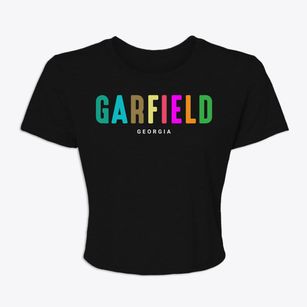 Garfield Georgia Color Pop Women's Crop Top