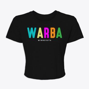 Warba Minnesota Color Pop Women's Crop Top