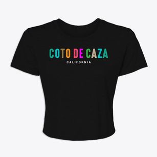 Coto De Caza California Color Pop Women's Crop Top
