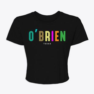 O'brien Texas Color Pop Women's Crop Top