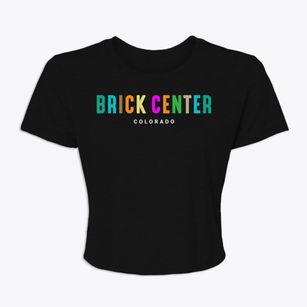 Brick Center Colorado Color Pop Women's Crop Top