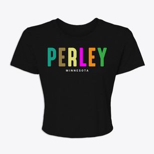 Perley Minnesota Color Pop Women's Crop Top