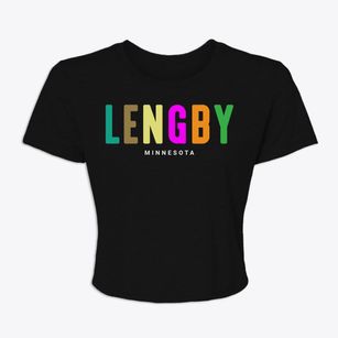 Lengby Minnesota Color Pop Women's Crop Top