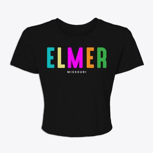 Elmer Missouri Color Pop Women's Crop Top