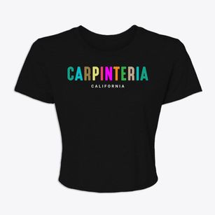 Carpinteria California Color Pop Women's Crop Top