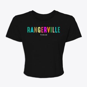 Rangerville Texas Color Pop Women's Crop Top