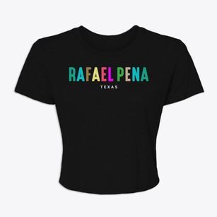 Rafael Pena Texas Color Pop Women's Crop Top