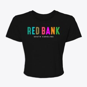 Red Bank South Carolina Color Pop Women's Crop Top