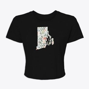  Rhode Island Spring Dream Women's Crop Top