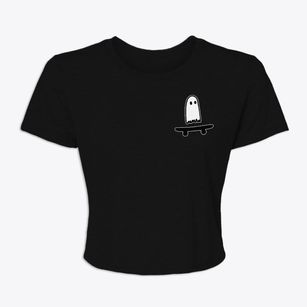   Skate Ghost Women's Crop Top