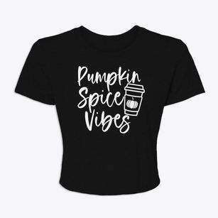   Pumpkin Spice Vibes Women's Crop Top