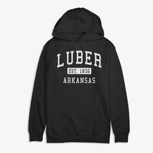 Luber Arkansas Classic Established Premium Cotton Hoodie