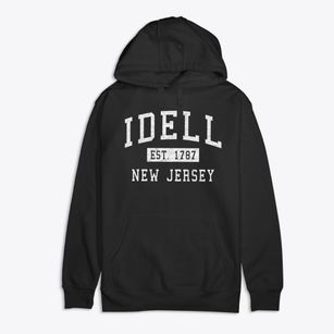 Idell New Jersey Classic Established Premium Cotton Hoodie