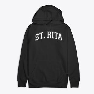 Saint Rita School Varsity Arch Premium Cotton Hoodie