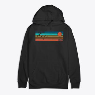 Mayfield Utah Blissful Sunset Premium Cotton Hoodie
