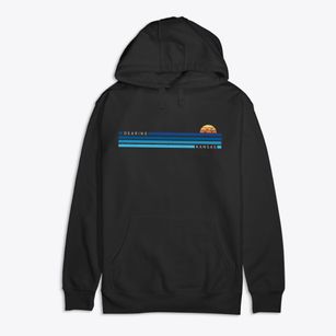 Dearing Kansas Water View Premium Cotton Hoodie