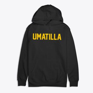 Umatilla Oregon Classic Block Premium Cotton Hoodie