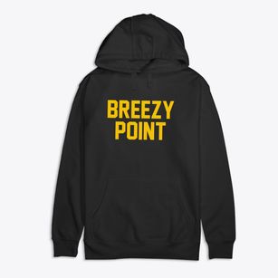 Breezy Point Minnesota Classic Block Premium Cotton Hoodie