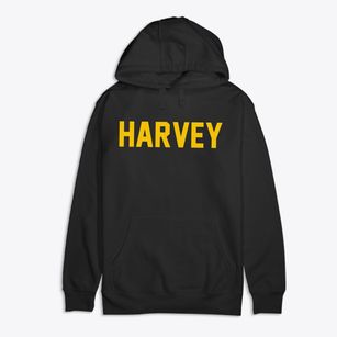 Harvey Illinois Classic Block Premium Cotton Hoodie