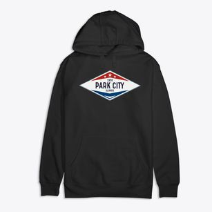 Park City Illinois Diamond Star Premium Cotton Hoodie
