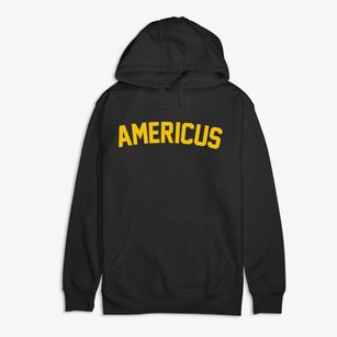 Americus Indiana Classic Curve Premium Cotton Hoodie