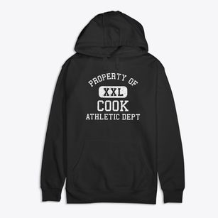 Cook Nebraska Athletic Dept Premium Cotton Hoodie