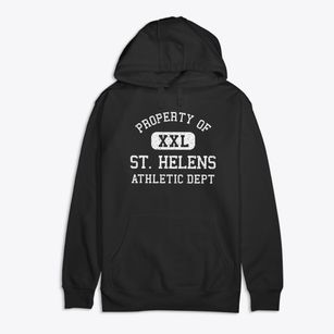 St. Helens Oregon Athletic Dept Premium Cotton Hoodie