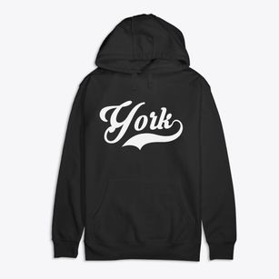York North Dakota Vintage Team Premium Cotton Hoodie