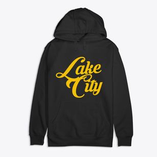 Lake City Pennsylvania Vintage Team Premium Cotton Hoodie