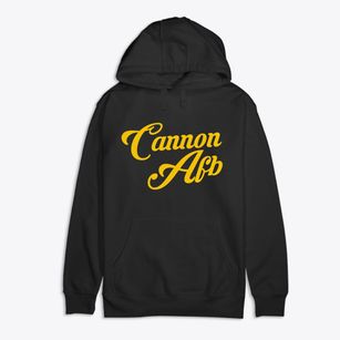 Cannon Afb New Mexico Vintage Team Premium Cotton Hoodie