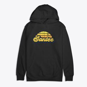 Santee California Sublime Sunset Premium Cotton Hoodie
