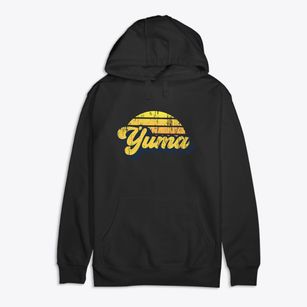 Yuma Colorado Sublime Sunset Premium Cotton Hoodie