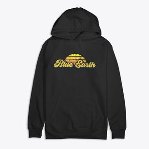 Blue Earth Minnesota Sublime Sunset Premium Cotton Hoodie