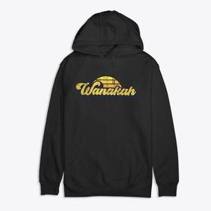 Wanakah New York Sublime Sunset Premium Cotton Hoodie