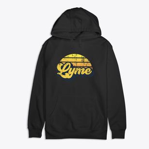 Lyme New York Sublime Sunset Premium Cotton Hoodie