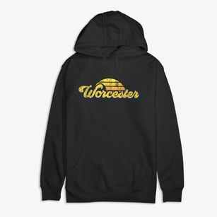 Worcester New York Sublime Sunset Premium Cotton Hoodie