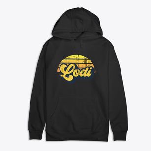 Lodi New York Sublime Sunset Premium Cotton Hoodie