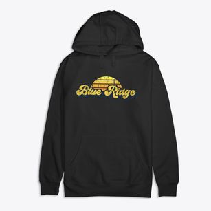 Blue Ridge Georgia Sublime Sunset Premium Cotton Hoodie
