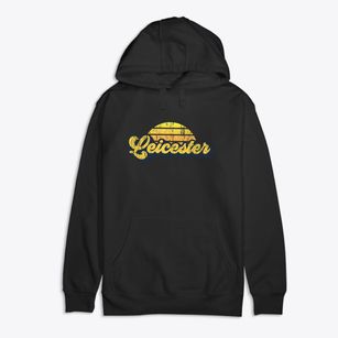 Leicester Vermont Sublime Sunset Premium Cotton Hoodie