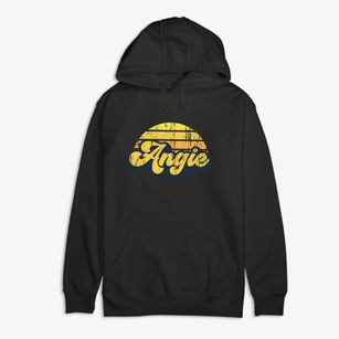 Angie Louisiana Sublime Sunset Premium Cotton Hoodie