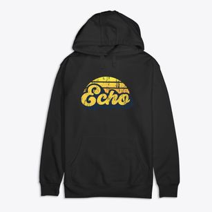 Echo Utah Sublime Sunset Premium Cotton Hoodie
