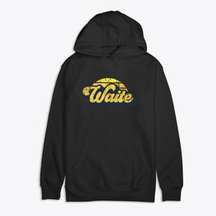 Waite Maine Sublime Sunset Premium Cotton Hoodie