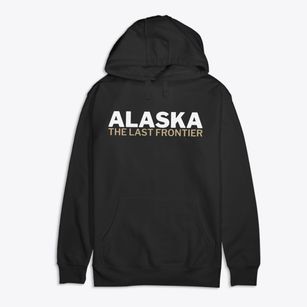  Alaska White and Gold Premium Cotton Hoodie