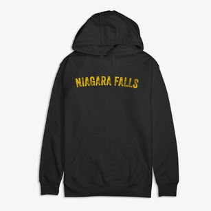 Niagara Falls New York Timeless Retro Premium Cotton Hoodie